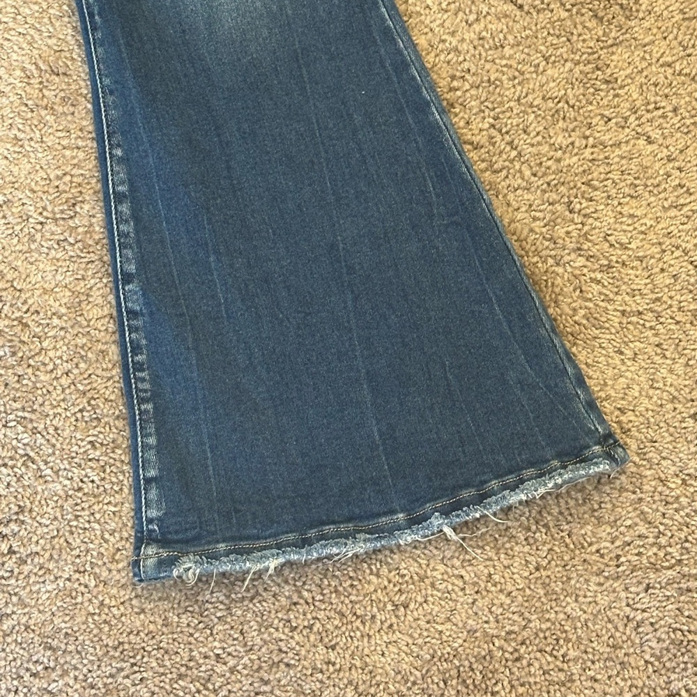 KanCan Dark Blue Flare Jeans Women’s Size 31 - Picture 2 of 9